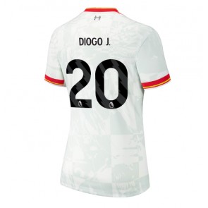 Liverpool Diogo Jota #20 Dámské Alternativní Dres 2024-25 Krátký Rukáv